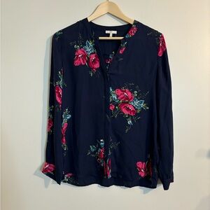 Joie silk floral blouse